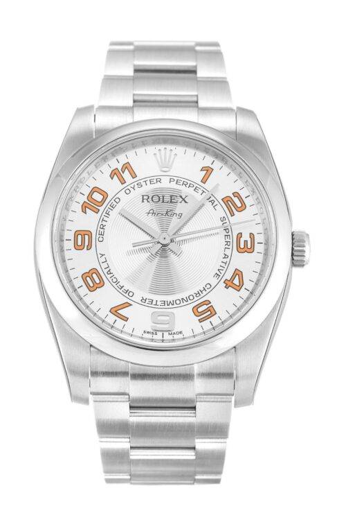 Rolex Air-King Silver Arabic 114200